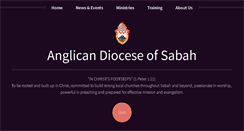 Desktop Screenshot of anglicansabah.org